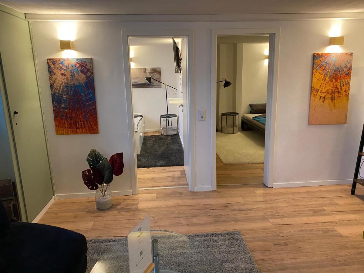 Stadtnaher Heller Souterrain Apartment Oldenburg Luaran gambar
